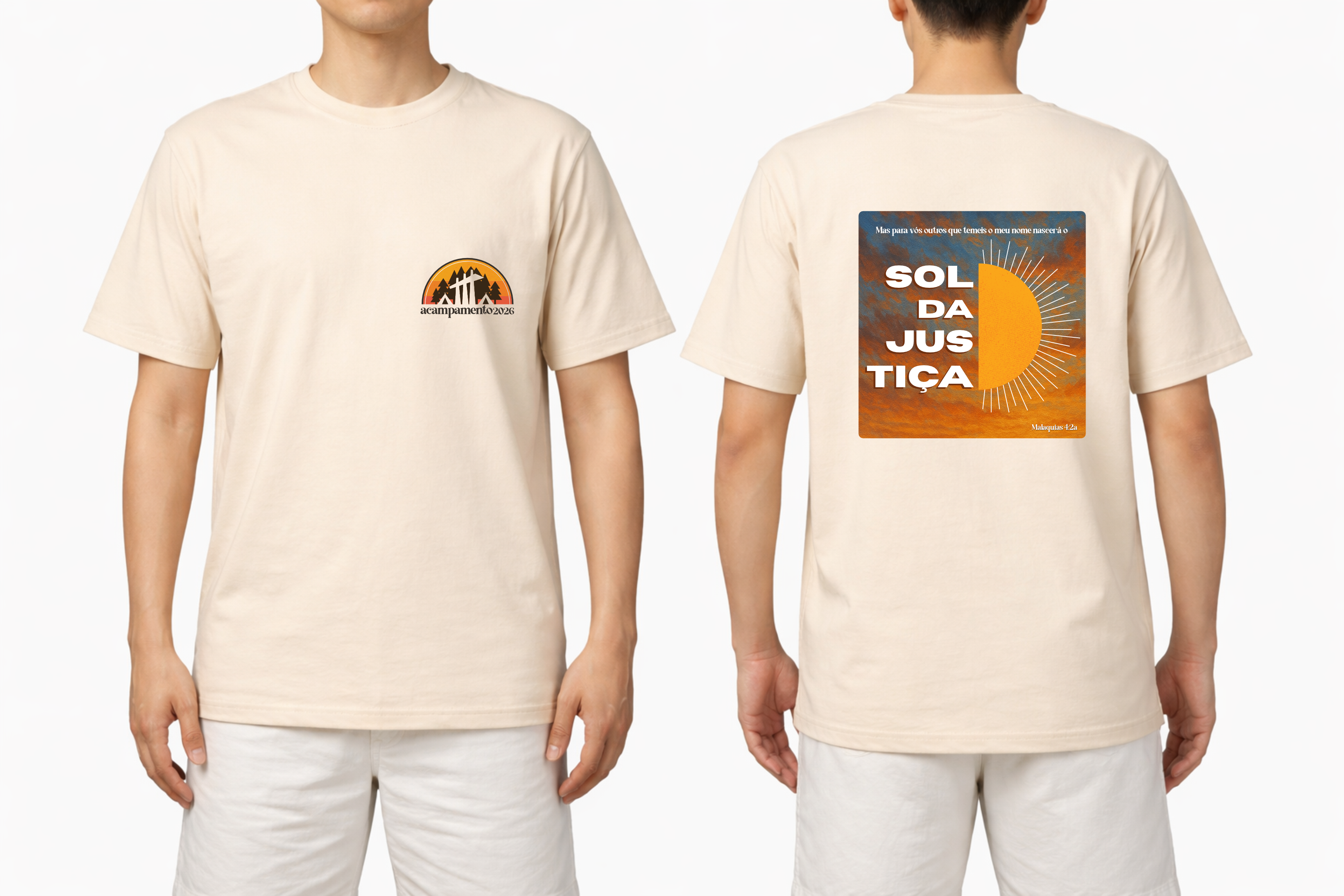 Camiseta oficial do acampamento